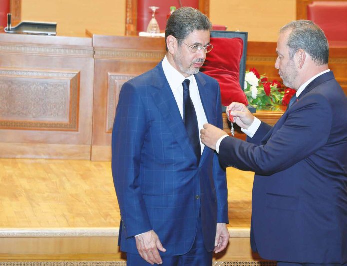 فرنسا توشح السيد مََحمد عبد النباوي بوسام جوقة الشرف