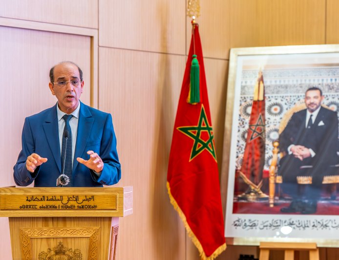 هشام البلاوي - رئيس النيابة العامة  القضاء في المناطق الصحراوية تعبير راسخ عن سيادة المغرب على صحرائه