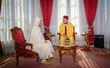 أمير المؤمنين يوشح السيد محمد يسف بوسام العرش ويعين السيد اليزيد الراضي أمينا عاما للمجلس العلمي الأعلى