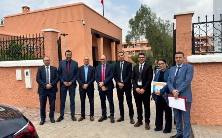 وسيط المملكة يقوم بزيارة المقر الجديد للمندوبية الجهوية لمؤسسة الوسيط بمراكش