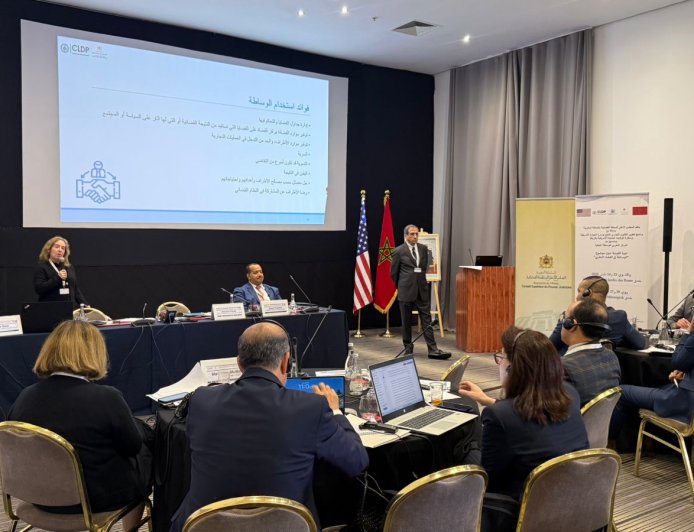 المجلس الأعلى للسلطة القضائية ينظم بشراكة مع وزارة التجارية الأمريكية دورة تكوينية متخصصة حول الوساطة في القضاء المغربي